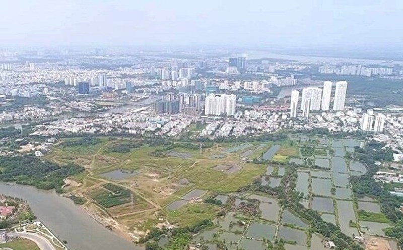Quoc Cuong Gia Lai is trying to turn cash flow to get back the Bac Phuoc Kien Residential Area project. Photo: Duy Quang