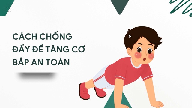 Proper push-ups help develop muscles effectively. Graphic photo: Huong Son