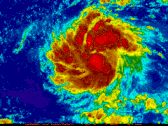 Storm No. 13 has the potential to strengthen rapidly, forecasting the ...