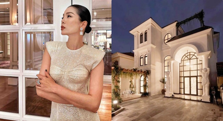 レ・クエンさんはホーチミン市に巨大な別荘を所有している。写真：アーティスト提供.