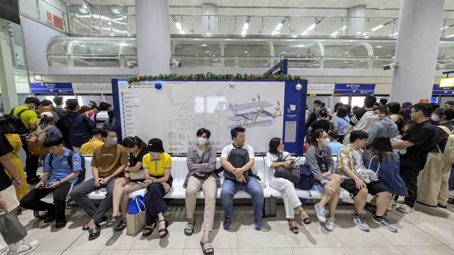 Ga ngam Ben Thanh hien chua co tien ich.  Anh: Anh Tu