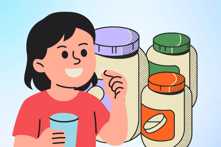 How to take supplements to effectively protect your health? Graphics: Thien Nhan