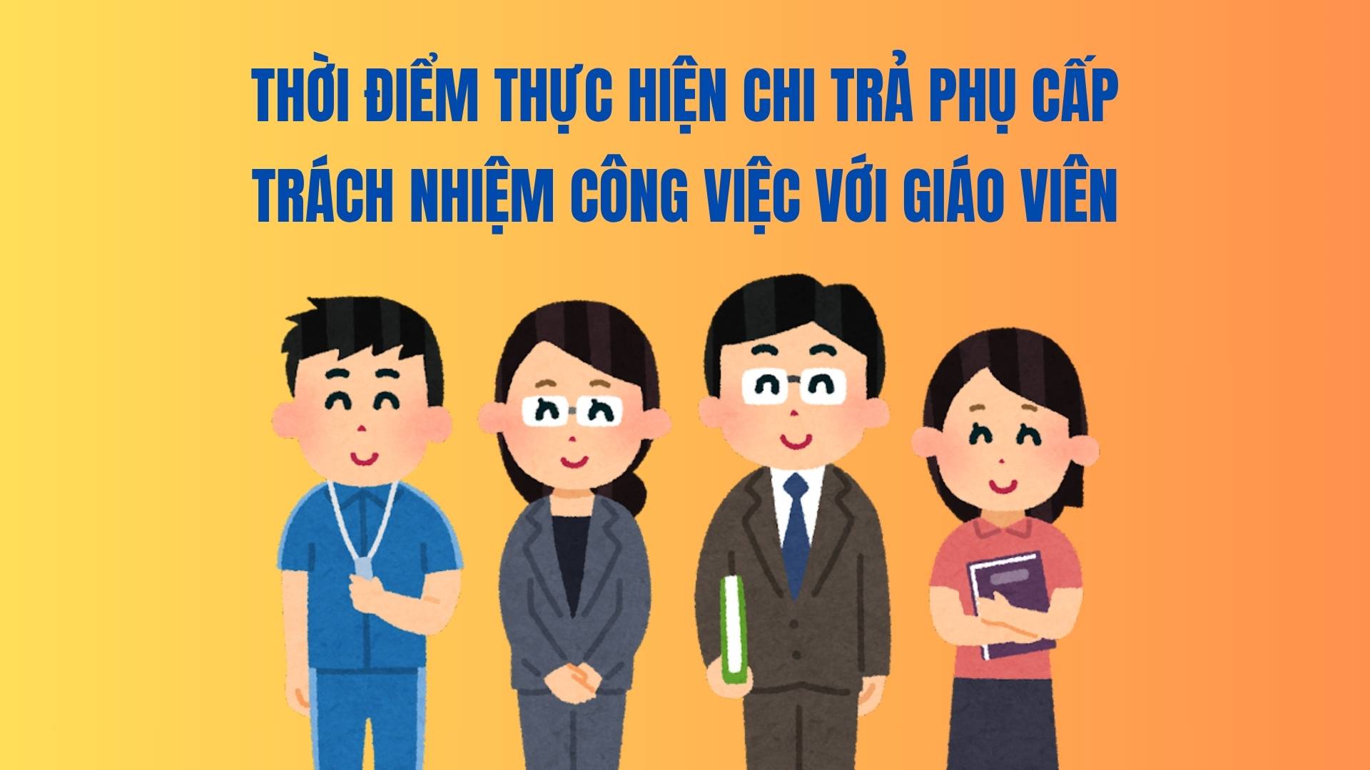 Time of payment of work responsibility allowances to teachers