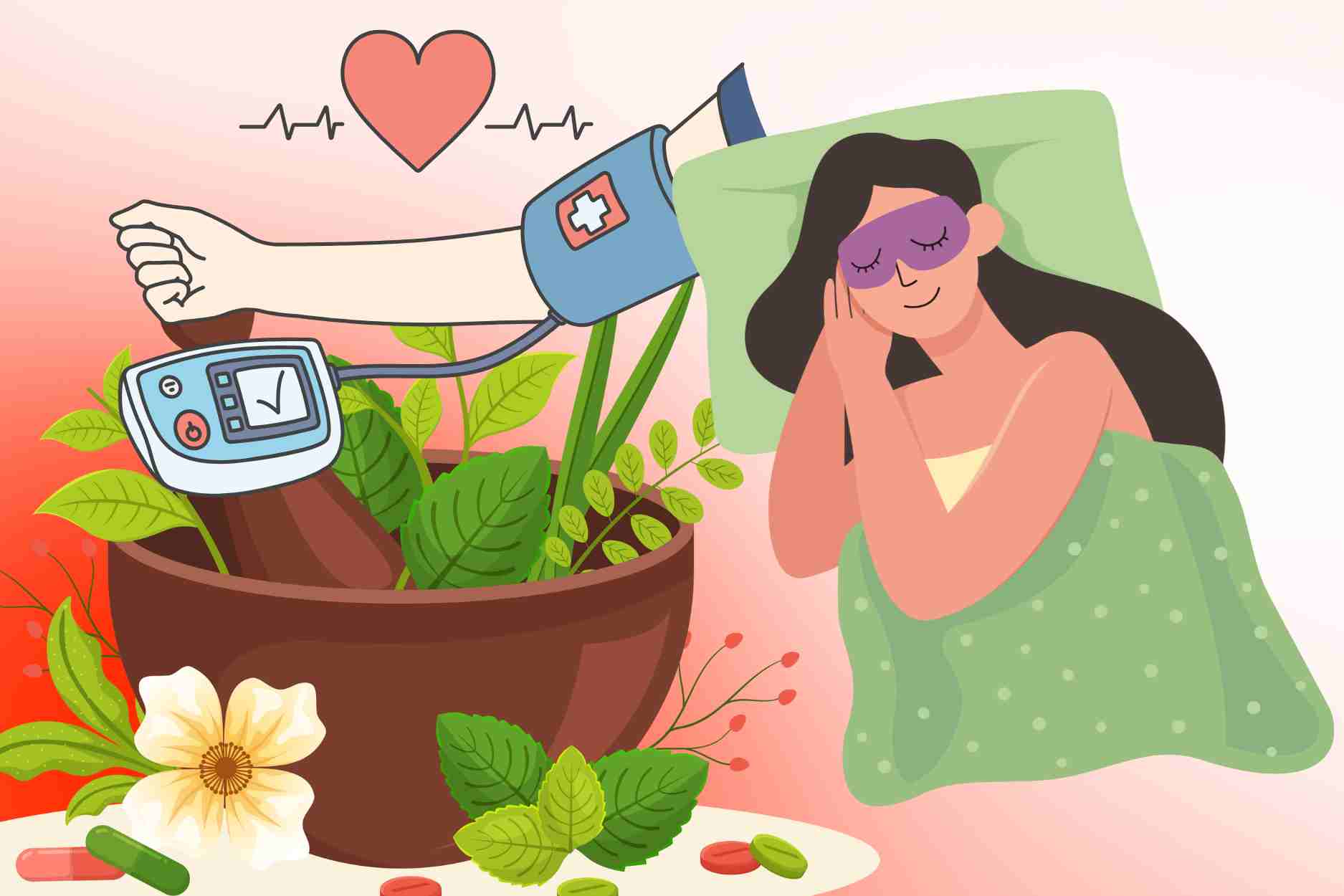 Drinking these 3 herbs every day helps stabilize blood pressure, sleep better