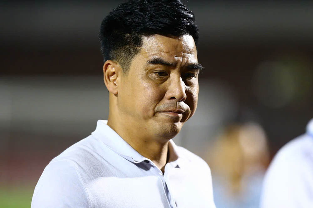 Truong Tuoi Dong Nai의 Nguyen Viet Thang 코치. 사진: Thanh Vu