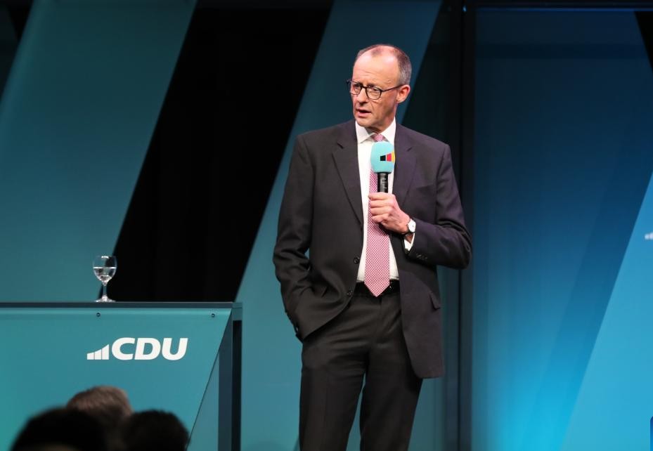 Thu tuong Duc Friedrich Merz. Anh: Xinhua