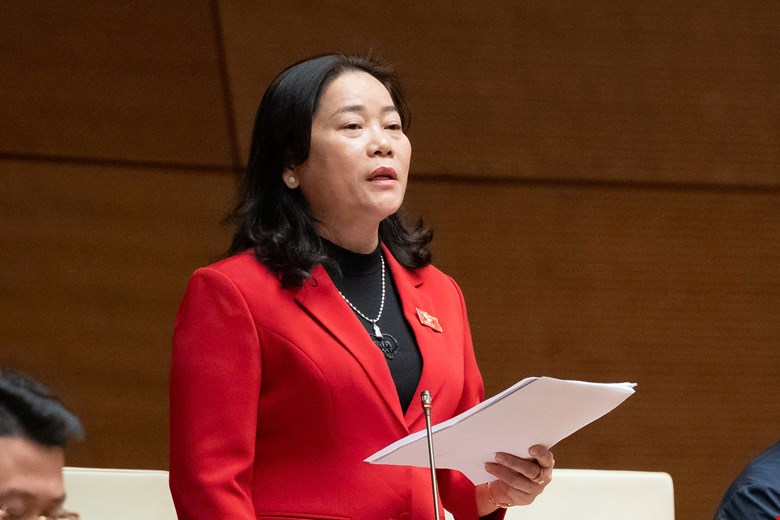  Dai bieu Le Thi Thanh Lam (Doan Can Tho). Anh: Media Quoc hoi