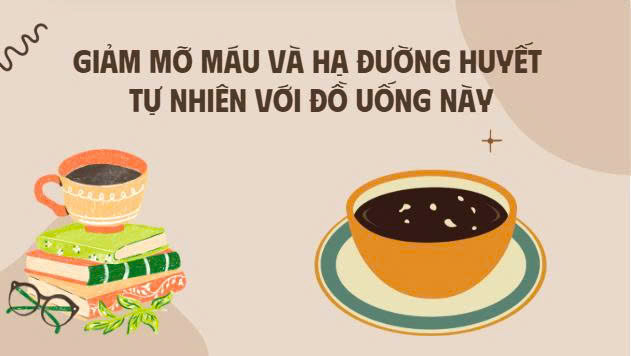 Reduce blood fat and lower blood sugar naturally with this drink