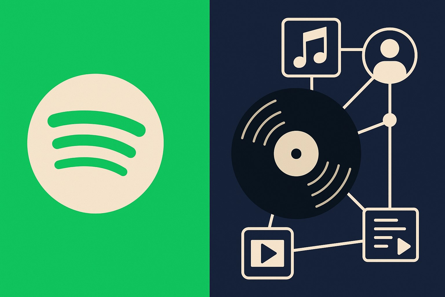 Spotify chinh thuc mua lai nen tang du lieu am nhac WhoSampled. Do hoa: Hao Thien