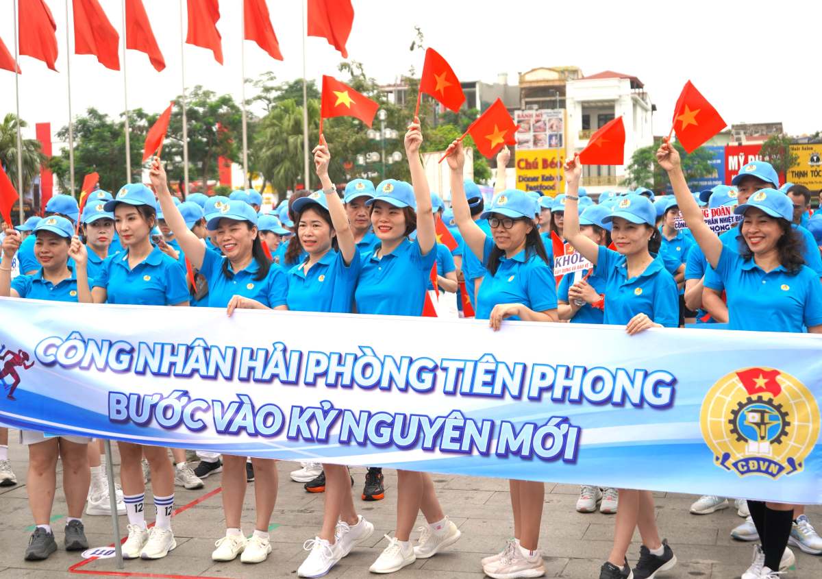 The Hai Phong City Labor Federation will organize the pilot program of the four-year model in November 2025. Photo: Mai Dung