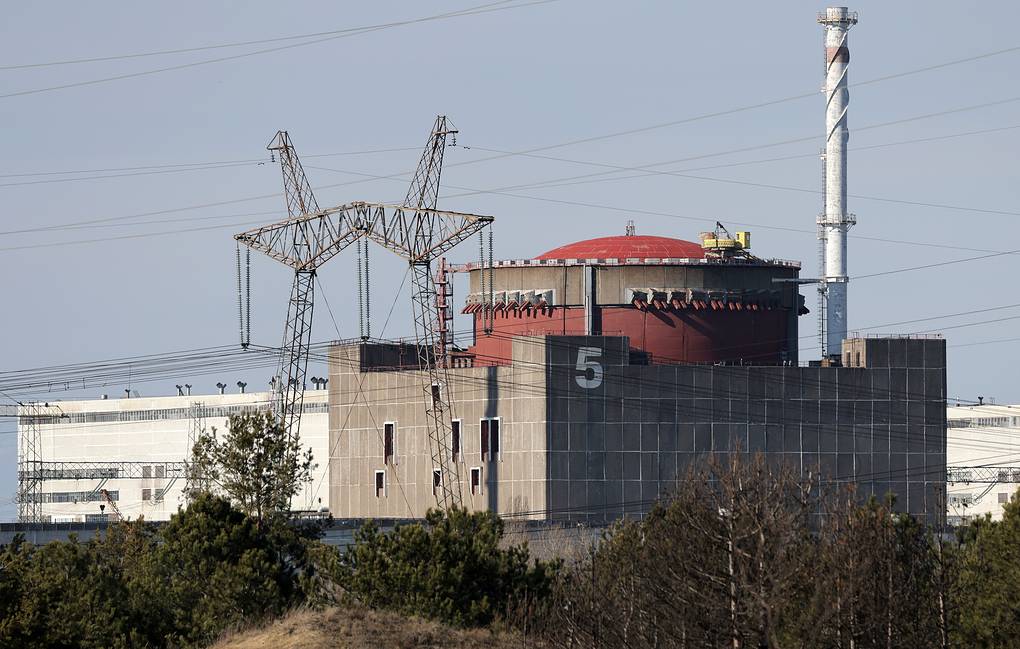 Zaporizhzhia nuclear power plant. Photo: TASS