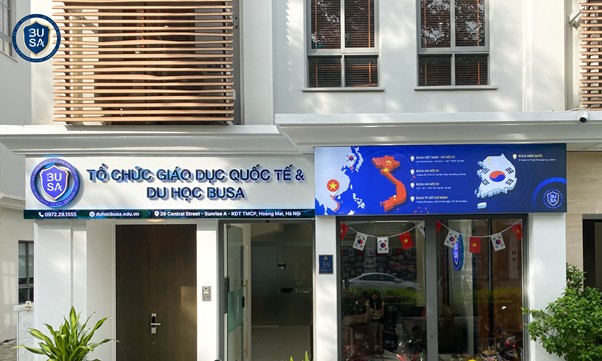 To chuc Giao duc Quoc te & Du hoc BUSA. Anh: Du hoc BUSA