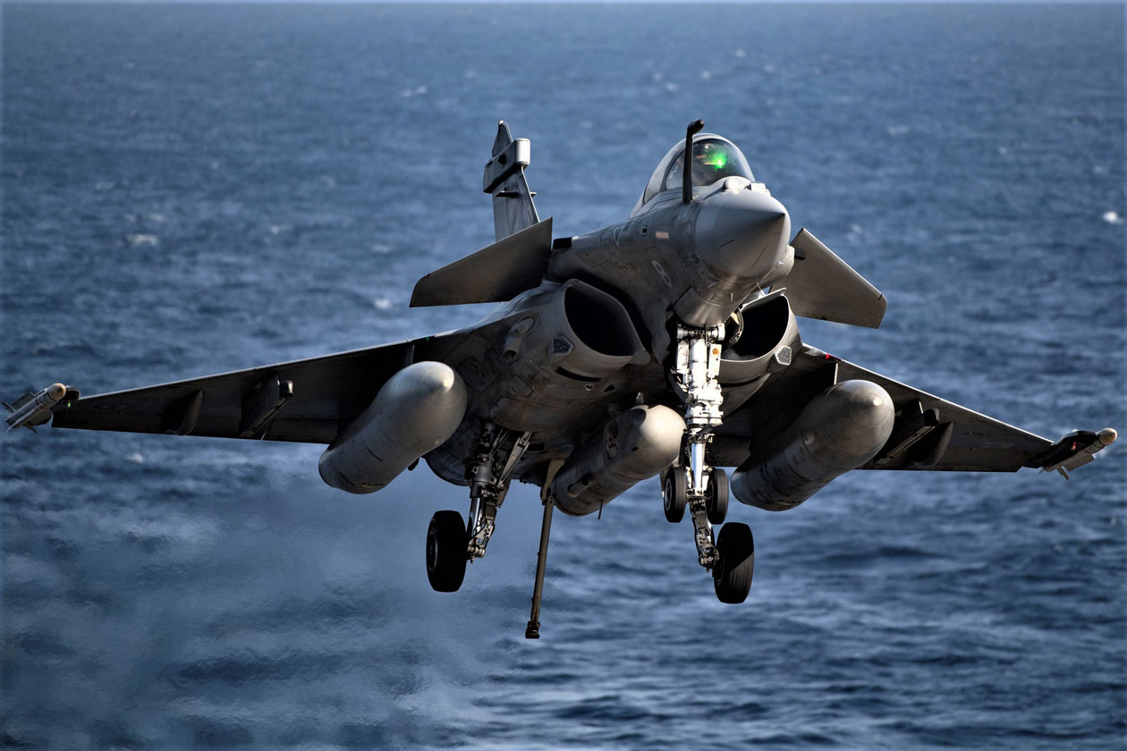 Rafale fighter jet. Photo: French Navy