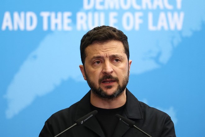 Ukrainian President Volodymyr Zelensky. Photo: AFP