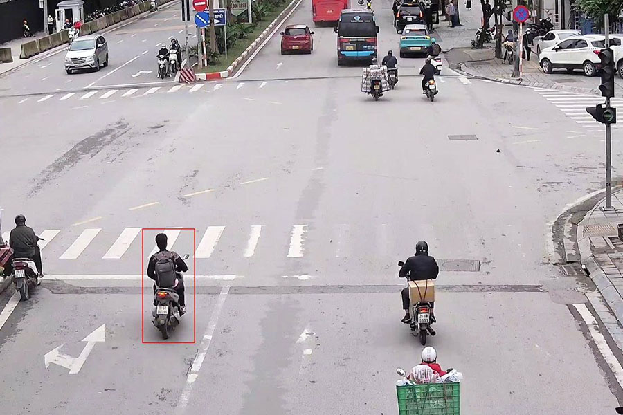 Camaras de IA detectan muchos vehiculos infractores. Foto: Departamento de Policia de Trafico