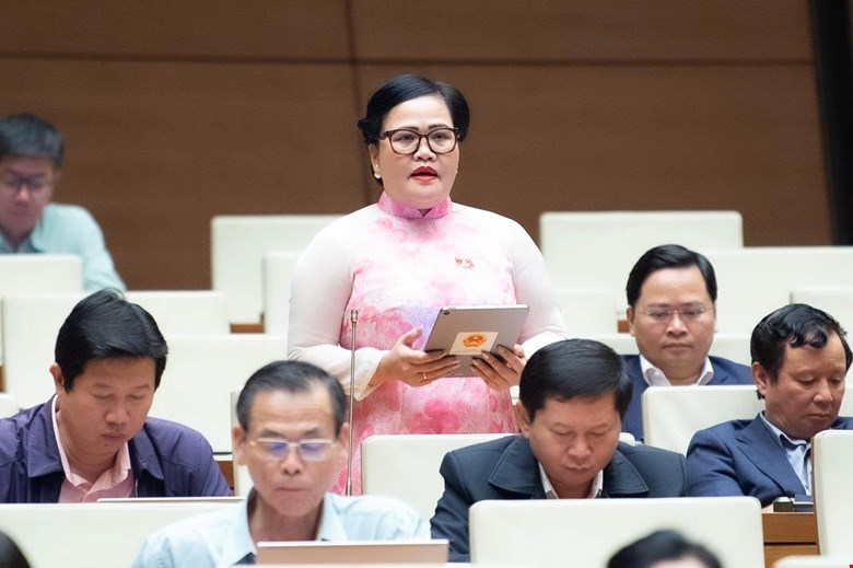 Dai bieu Quoc hoi Nguyen Thi Suu. Anh: Quochoi.vn