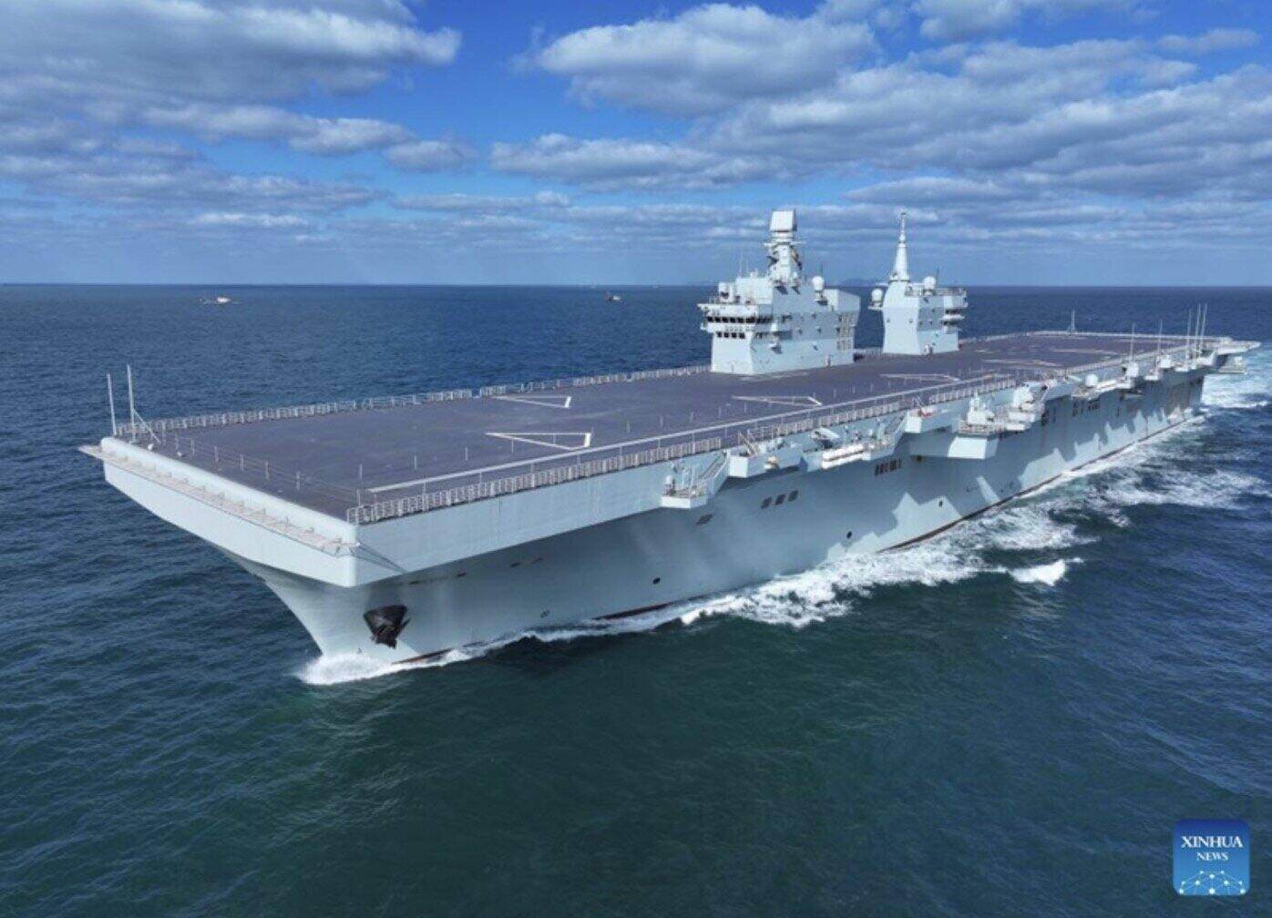 Tau san bay Sichuan cua Trung Quoc. Anh: Xinhua