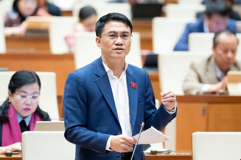 dai bieu Do Huy Khanh (doan Dong Nai). Anh: Media Quoc hoi