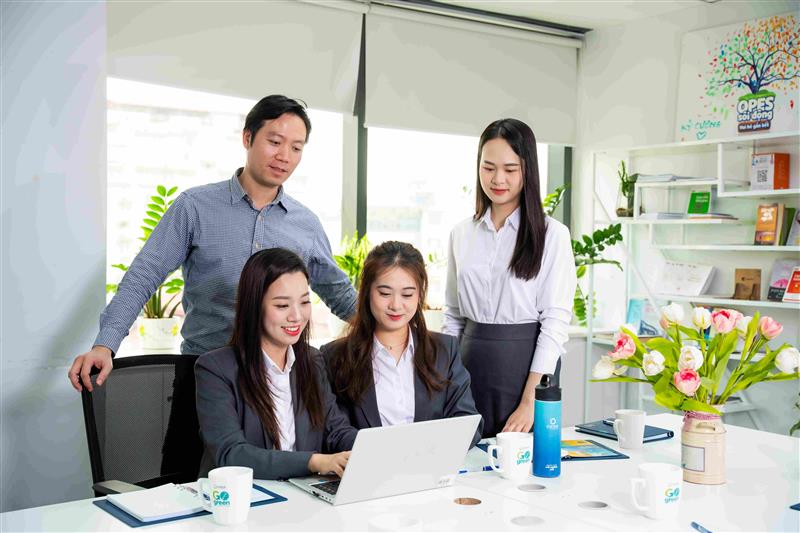 La mot thanh vien cua He sinh thai so VPBank, OPES ke thua va phat huy Van hoa doanh nghiep rieng, giau ban sac va moi truong lam viec minh bach, hieu qua. Anh: VPBank