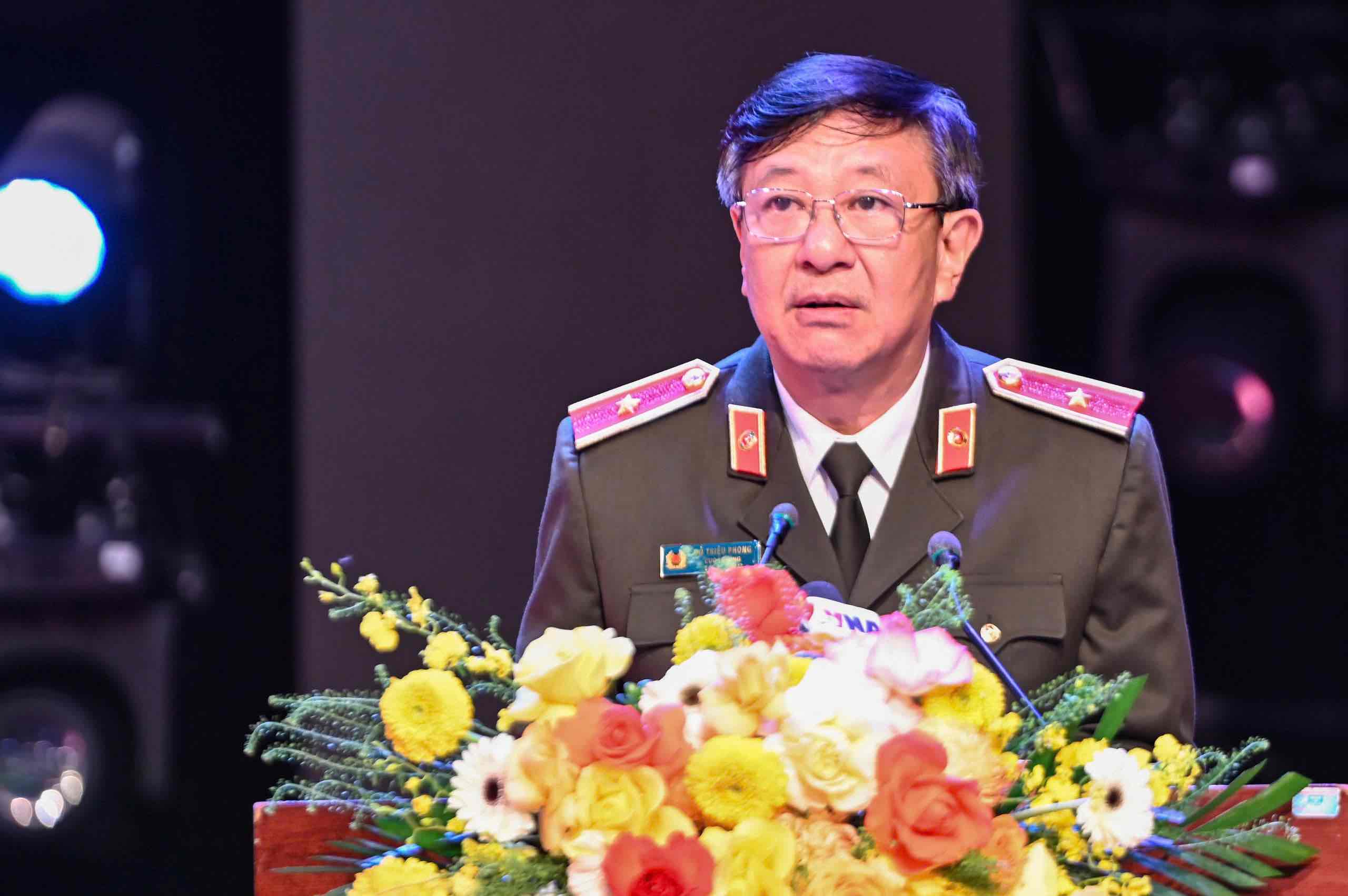 Thieu tuong Do Trieu Phong - Cuc truong Cuc X04. Anh: Huong Nha 