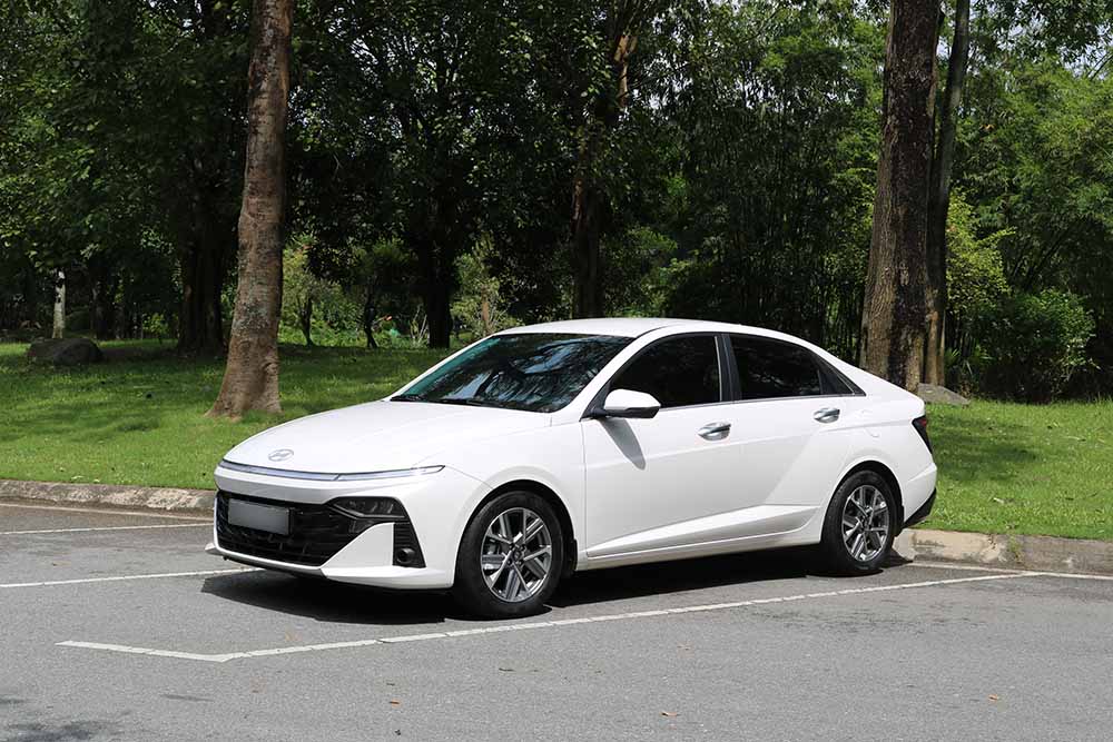 Hyundai Accent with a sporty design, capable of flexible operation on all routes. Photo: Hyundai