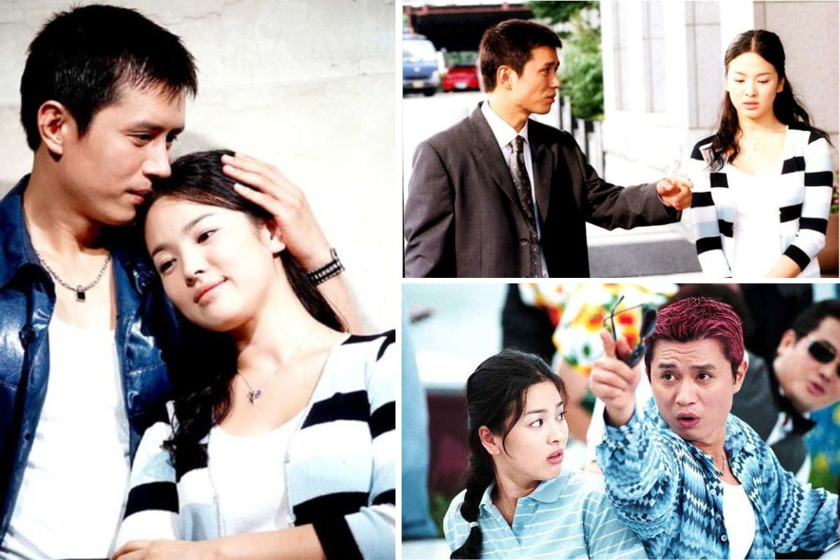 Kim Min Jong va Song Hye Kyo trong phim “Thien than ho menh“. Anh: Nha san xuat