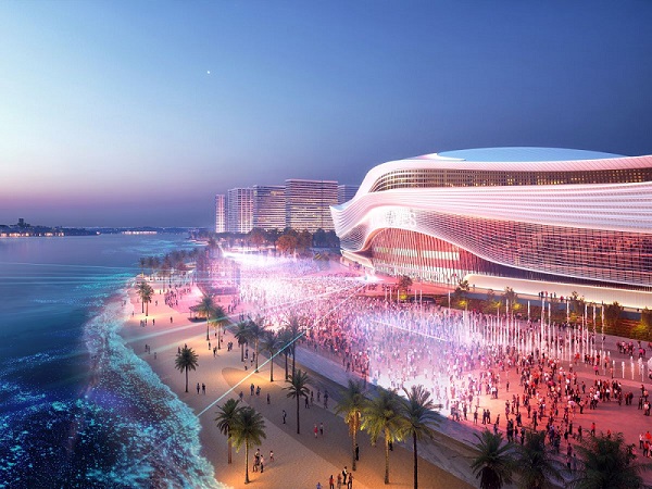 Voi bo suu tap sieu tien ich - noi bat la Nha hat Song Xanh, Vinhomes Green Paradise se dua Can Gio tro thanh cuc tang truong moi cua TP.HCM va khu vuc