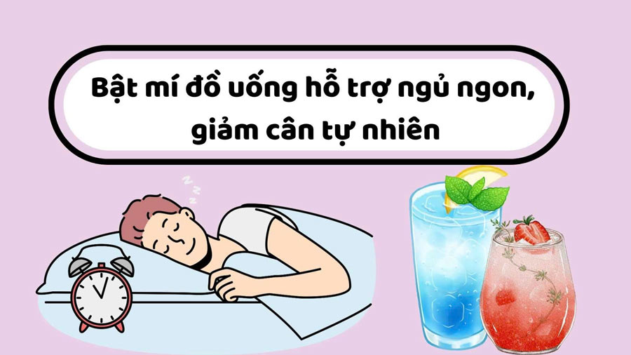 숙면을 돕고 자연스러운 체중 감량을 돕는 음료 공개