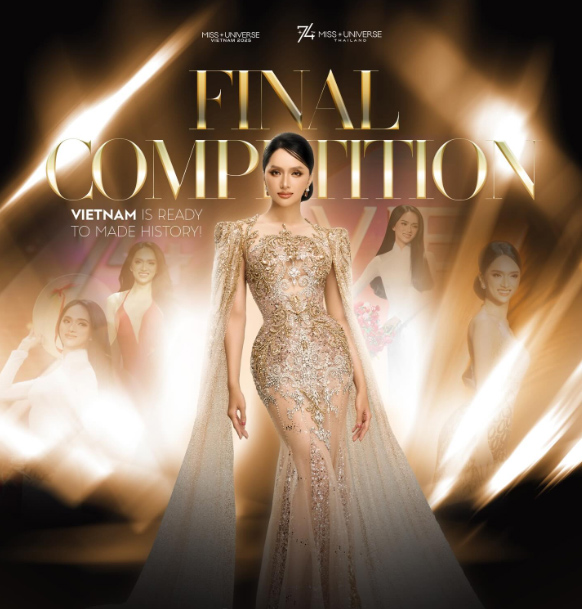 Huong Giang tu tin o Miss Universe 2025. Anh: Ban to chuc