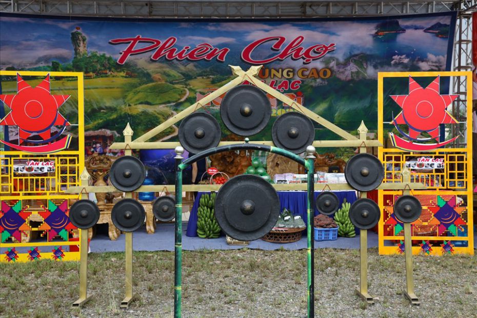 Cong chieng duoc xem la bau vat thieng lieng cua nguoi Muong.  Anh: Thanh Tung