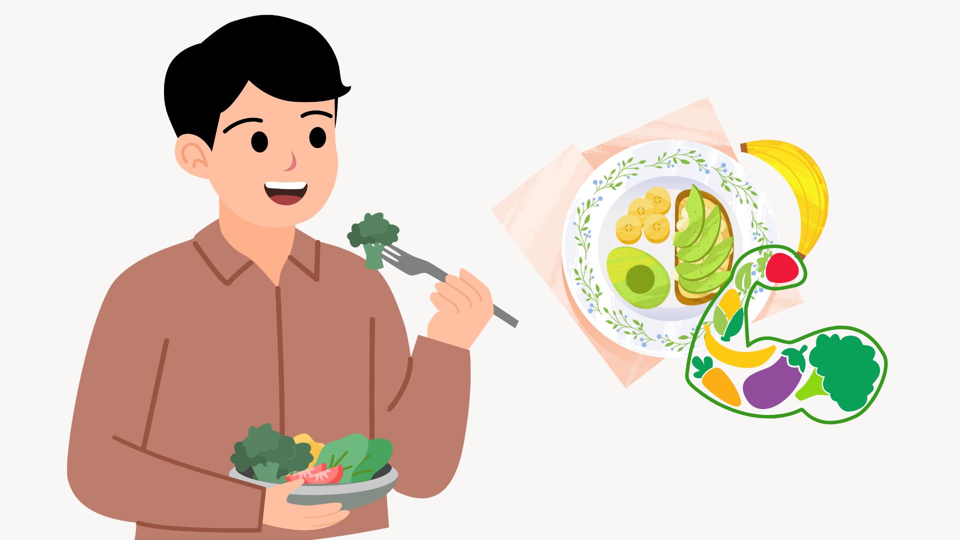 In your 40s, your body begins to change significantly, requiring a more reasonable diet. Graphics: Thanh Thanh