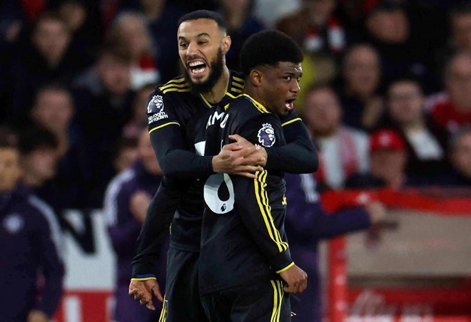 Amad dang thi dau tot trong thoi gian vua qua.  Anh: AFP