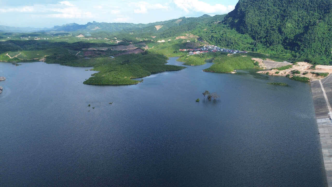 Proyecto del embalse de Canh Tang. Foto: Dang Tinh
