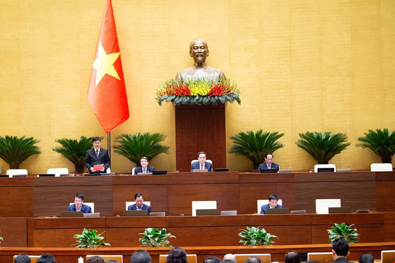 Phien hop chieu 21.11 cua Quoc hoi. Anh: Quochoi.vn