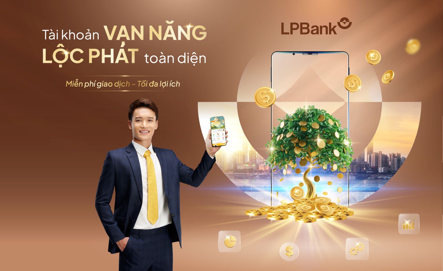 San pham “Tai khoan Van Nang – Loc Phat toan dien” la giai phap “mot cham” giup toi uu chi phi cho doanh nghiep