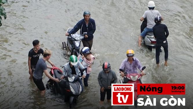 사이공 더위: 호치민시에서 만조 최고조에 달해 심각한 침수 위험