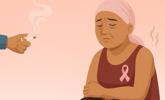 Smoking increases the risk of breast cancer: Things to know. Graphics: Huong Giang