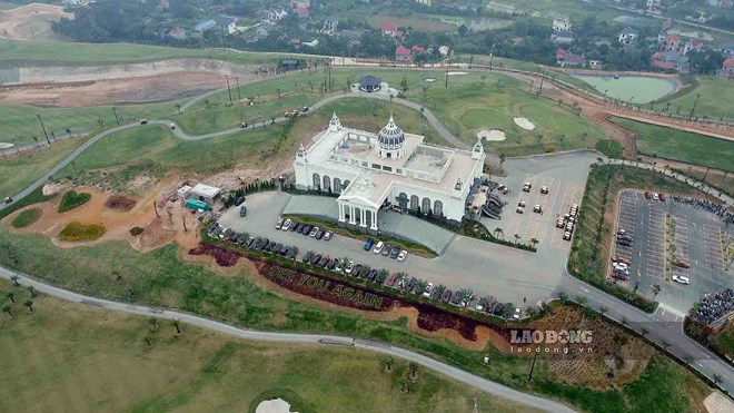 Un campo de golf en el distrito de Viet Yen provincia de Bac Ninh. Foto: Van Truong