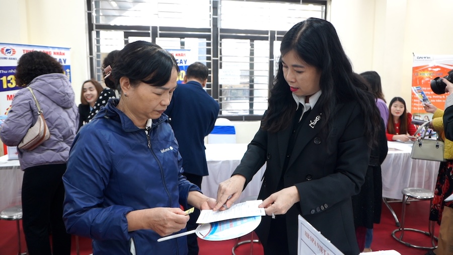 하노이 노동자들에게 수천 개의 직업 기회 열려