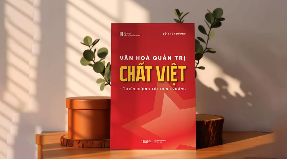 書籍「ベトナムの経営文化 - 強さから繁栄へ」は、世界出版社とタイムズ出版社が共同で発行しています。写真:出版社