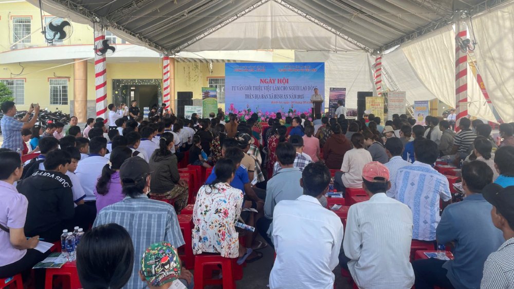 就職相談・紹介デーは、労働者が適切な、安定した仕事を見つける機会を提供します。写真:TTDVVL