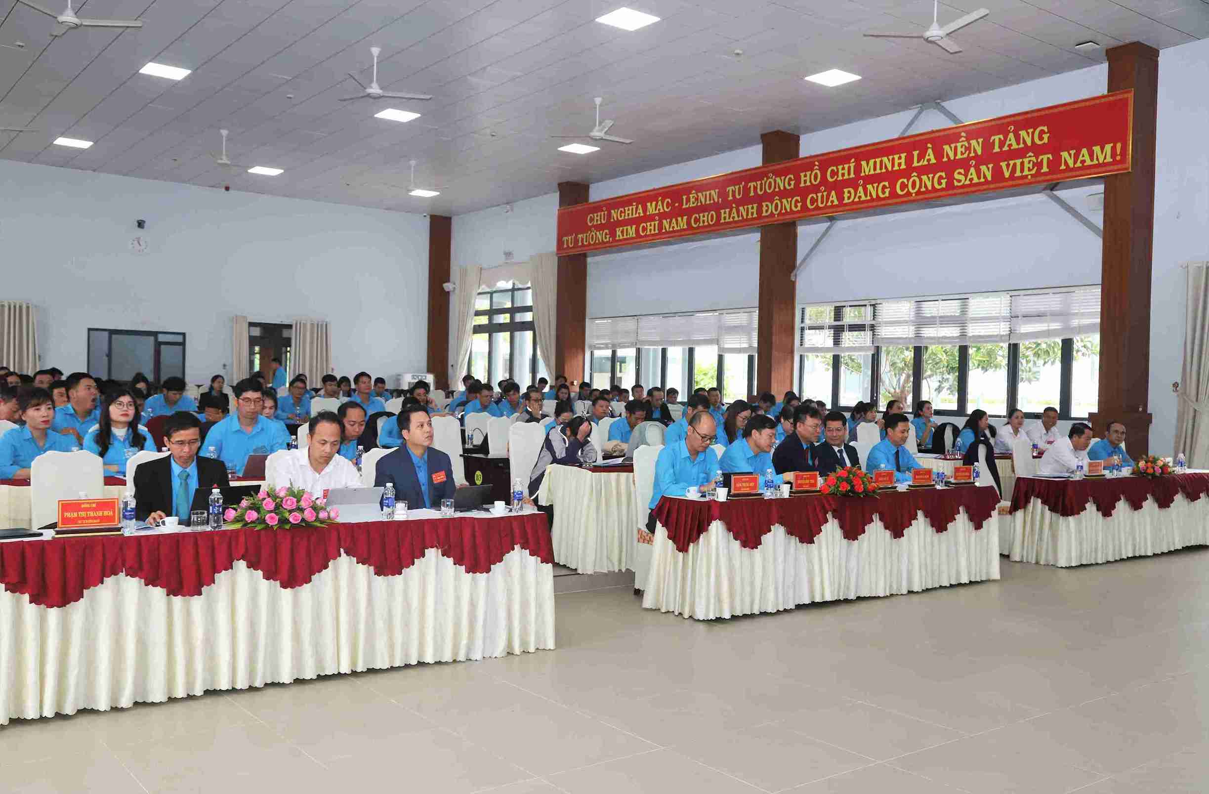 Cac dai bieu du Dai hoi. Anh: Phuc Khanh.