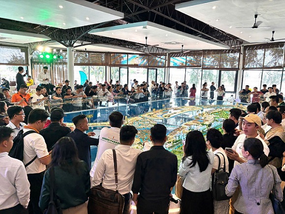 Du chua ra mat, khu Vinh Tien – Vinhomes Green Paradise da duoc nhieu khach hang san don, dat giu cho