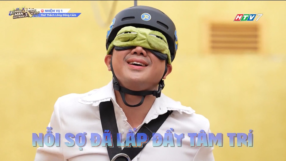 Lan dau tien tran Thanh lo lang truoc nhiem vu cua chuong trinh. Anh: Cat tu video 