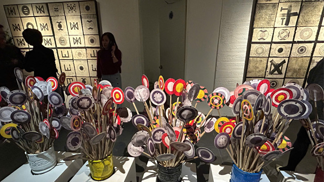 도안호앙키엔의 세 번째 그림 전시회.