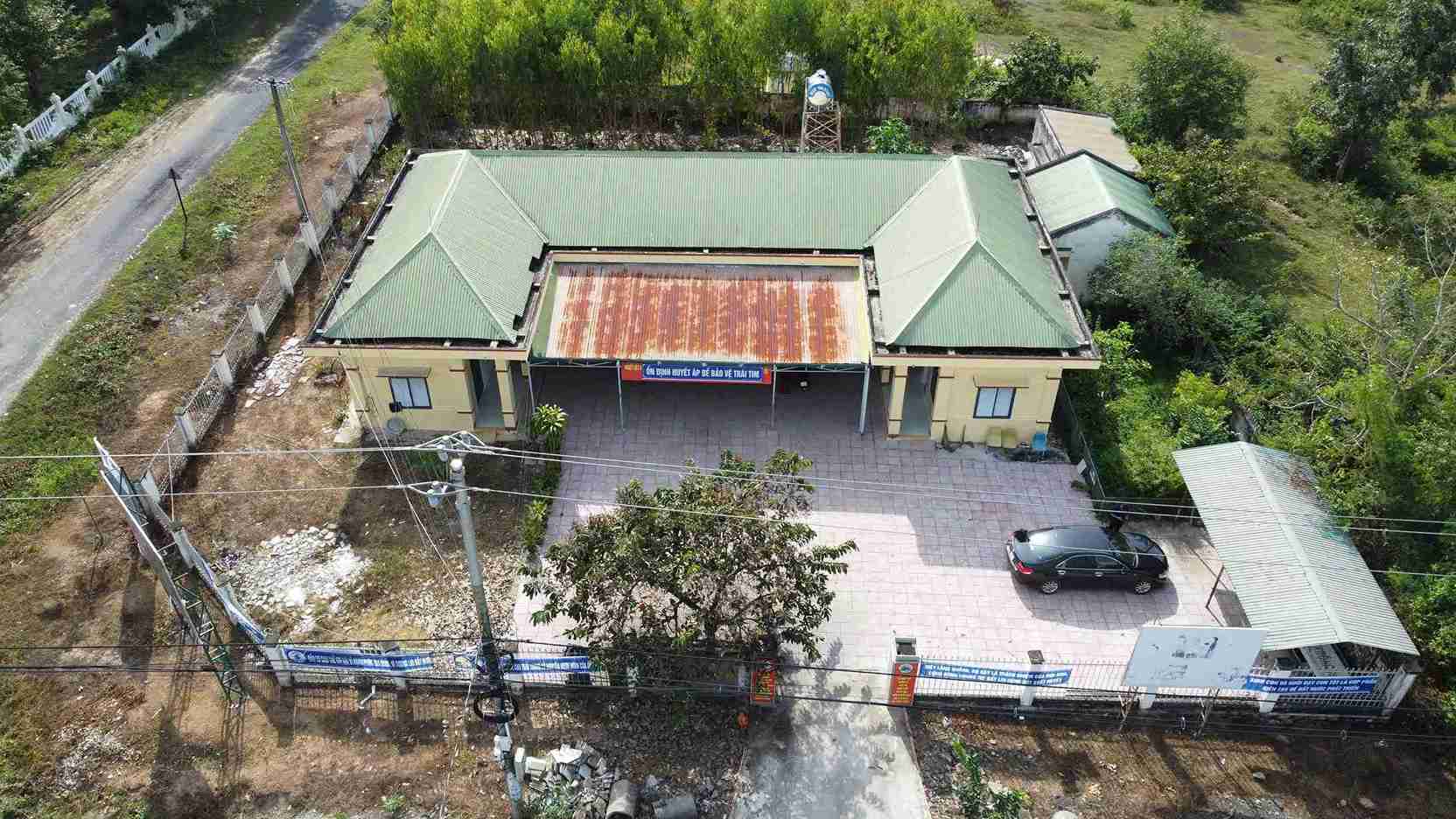 Toan canh Tram Y te xa Buon Don. Anh: Bao Lam