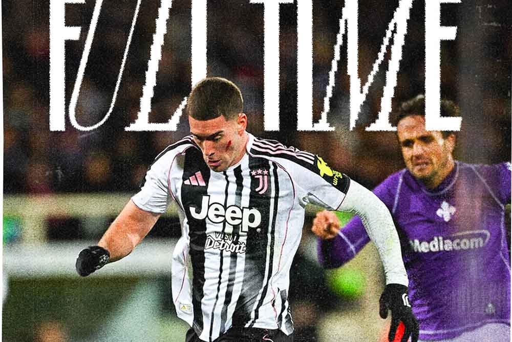 Juventus shared points on Fiorentina's field. Photo: Juventus