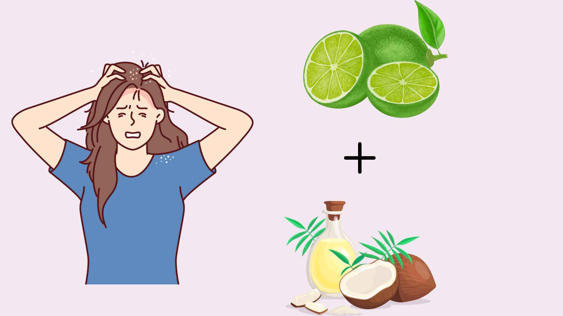 Giving birth to dandruff with just one extremely simple scalp care secret. Graphic photo: Hoang Loc