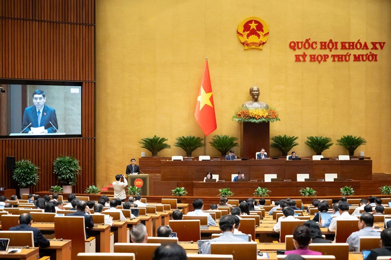 The National Assembly will discuss the draft Press Law (amended). Photo: Quochoi.vn