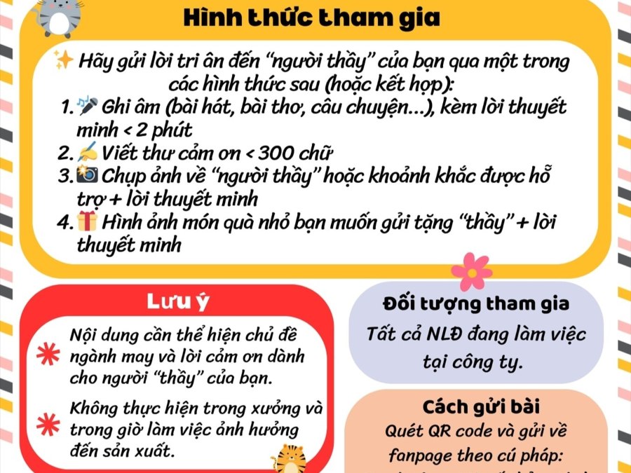 Anuncio sobre el concurso para agradecer al 'profesor' en el colectivo de trabajadores. Foto: CDCS